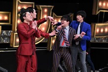 「有田ジェネレーション」に出演する（左から）コウテイ、スタンダップコーギー。(c)TBS