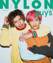 EXITが登場する「NYLON JAPAN」2020年6月号の裏表紙。