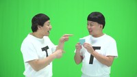CM撮影中の様子。