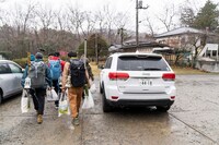 「おぎやはぎのハピキャン ～キャンプはじめてみました～」のワンシーン。(c)メ～テレ