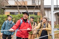 「おぎやはぎのハピキャン ～キャンプはじめてみました～」のワンシーン。(c)メ～テレ