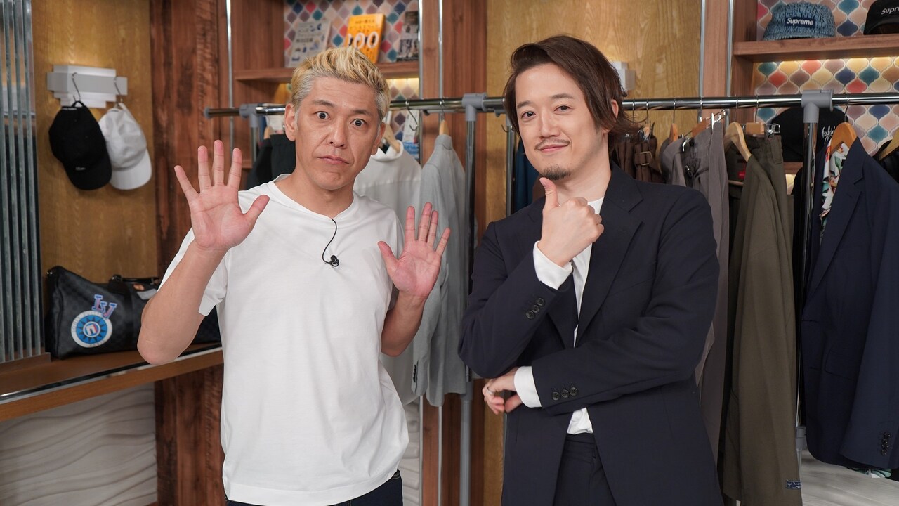 左からロンドンブーツ1号2号・田村亮、MB。(c)BS12