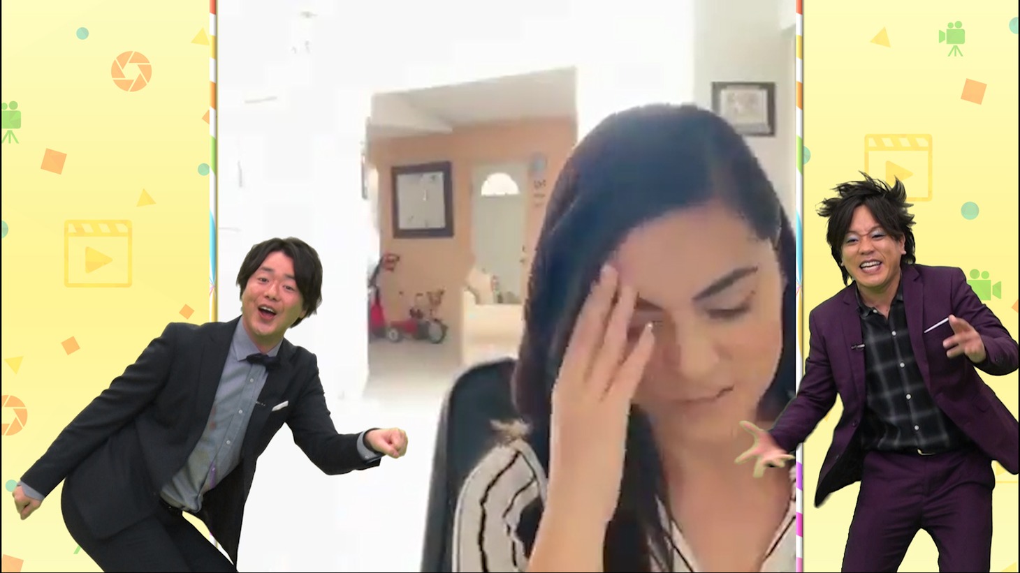 ぺこぱが登場するコーナーのワンシーン。(c)フジテレビ