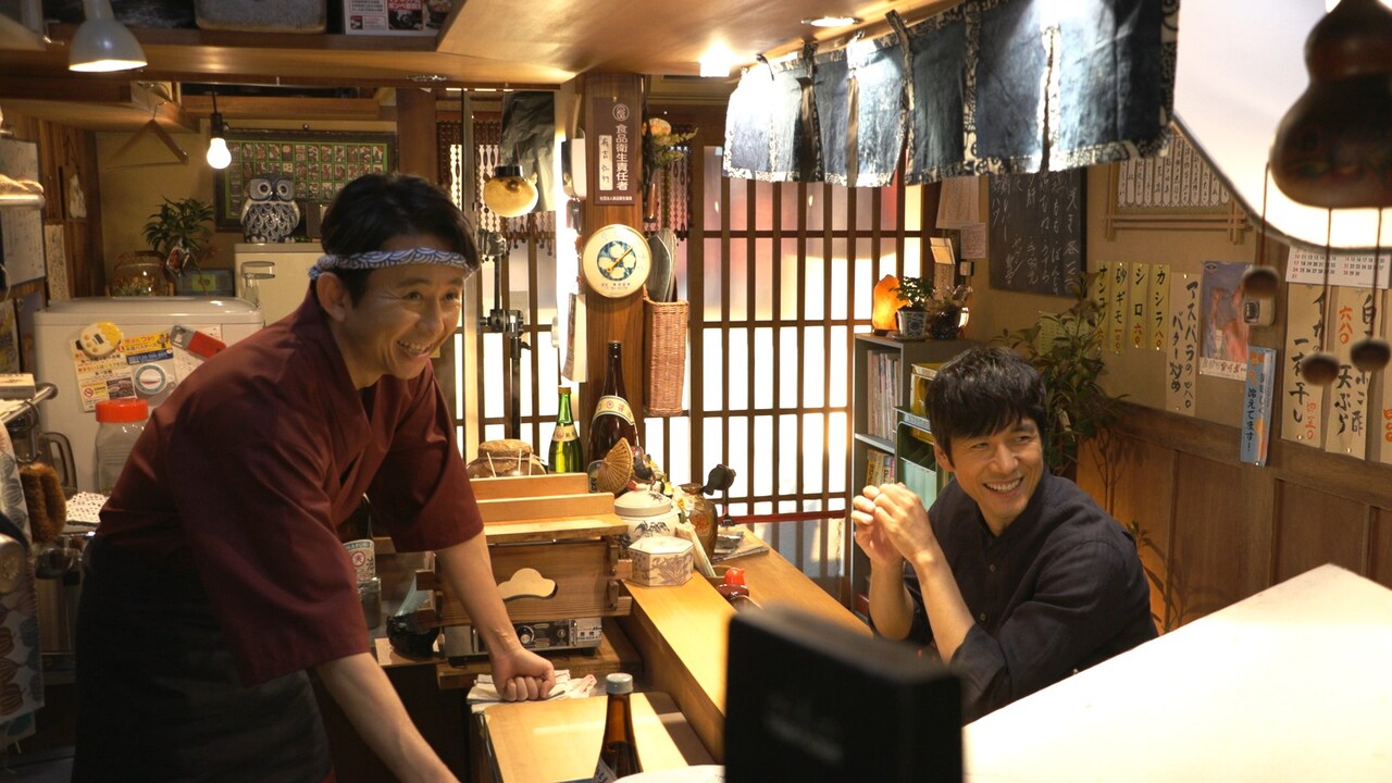 有吉弘行、mybluのCMで西島秀俊を茶化す居酒屋の大将に