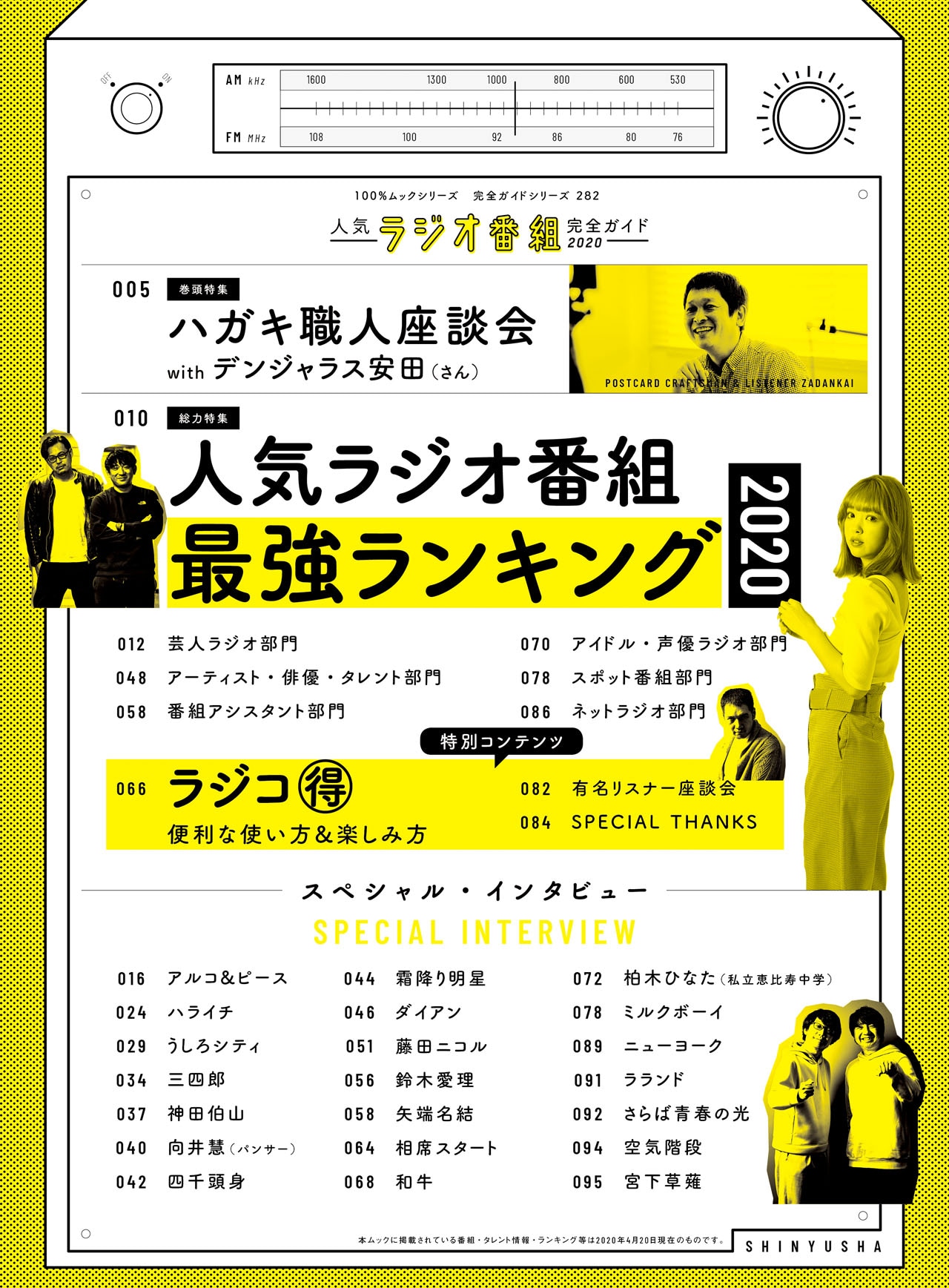 「人気ラジオ番組完全ガイド」より。