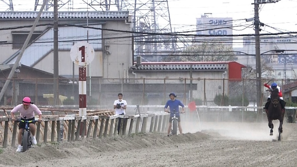 「次世代ジョッキー軍VS体育会TV軍 炎の3番勝負」のワンシーン。(c)TBS
