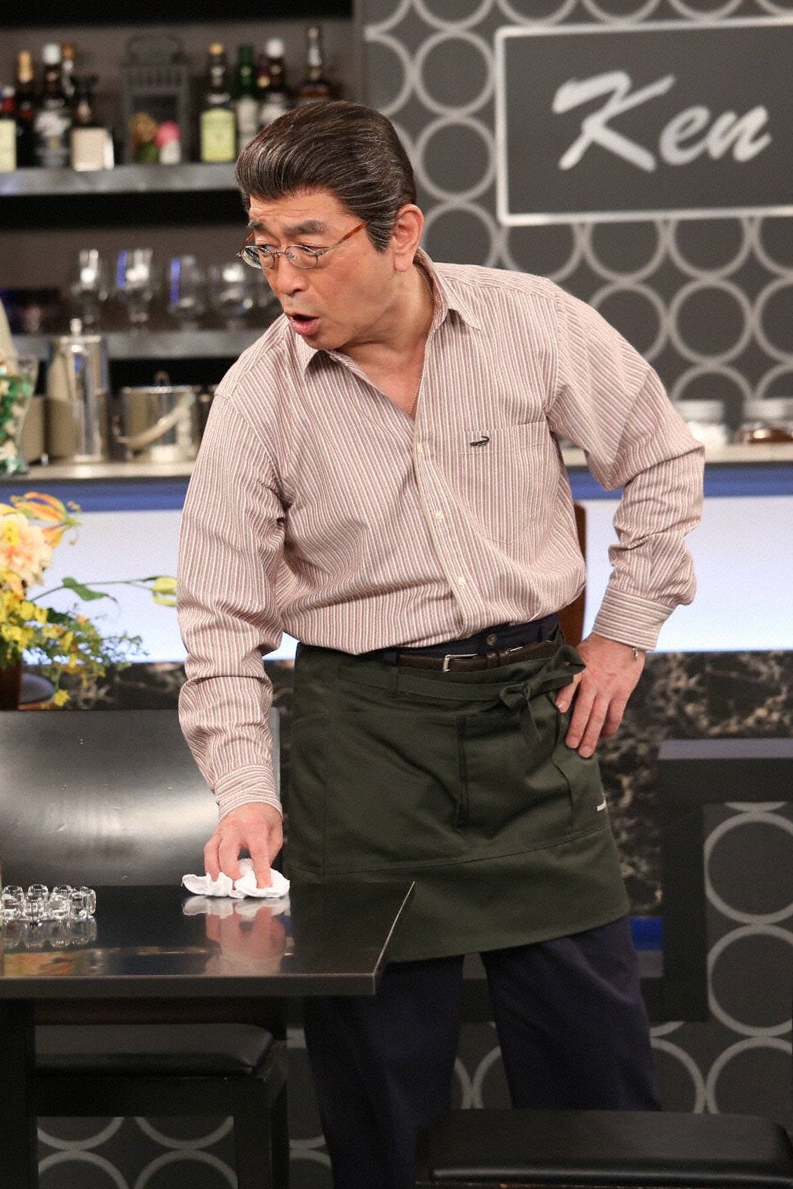 「志村の時間」に出演する志村けん。