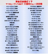「賞金王は誰だ!? サンミュージックGET 大喜利No.1決定戦」出演者一覧（2枚目）。