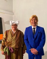 VisaのPR連載企画「世界を変えるキャッシュレス」の「第二章 江戸時代編」に登場するメイプル超合金。