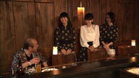 志村けんとPerfume。(c)NHK