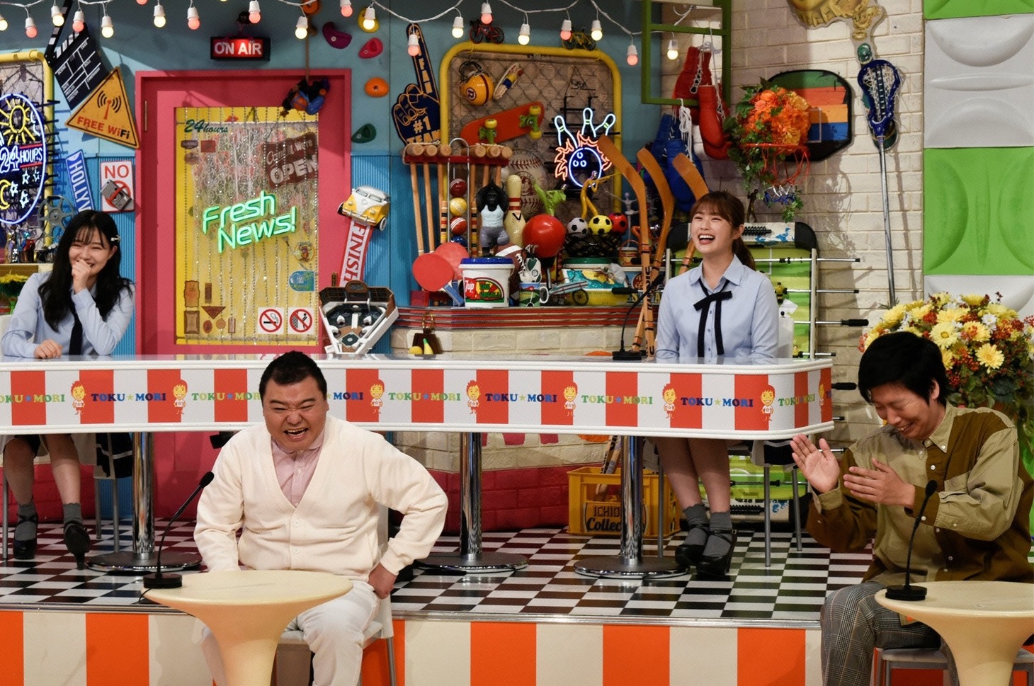 「特盛！よしもと 今田・八光のおしゃべりジャングル」のワンシーン。(c)読売テレビ