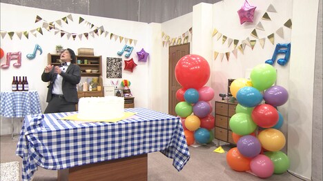 ぺこぱシュウペイがドッキリを仕掛けられるワンシーン。(c)テレビ朝日