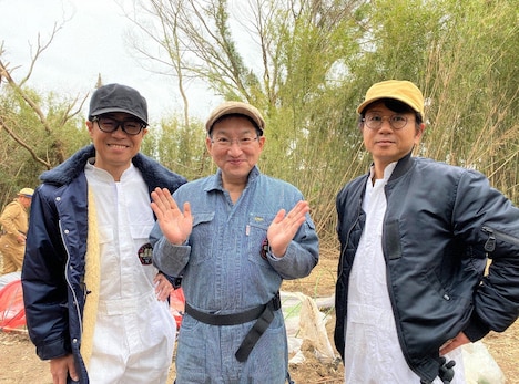 F-BLOODと春風亭昇太(中央)。c)BS朝日