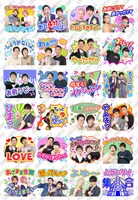 「ヨシモト∞ホール芸人スタンプ」