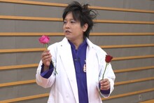 「でんじろうのTHE実験 でんじろうvsお笑い第7世代 ガチンコクイズバトル！」に出演する、ぺこぱ松陰寺。(c)フジテレビ