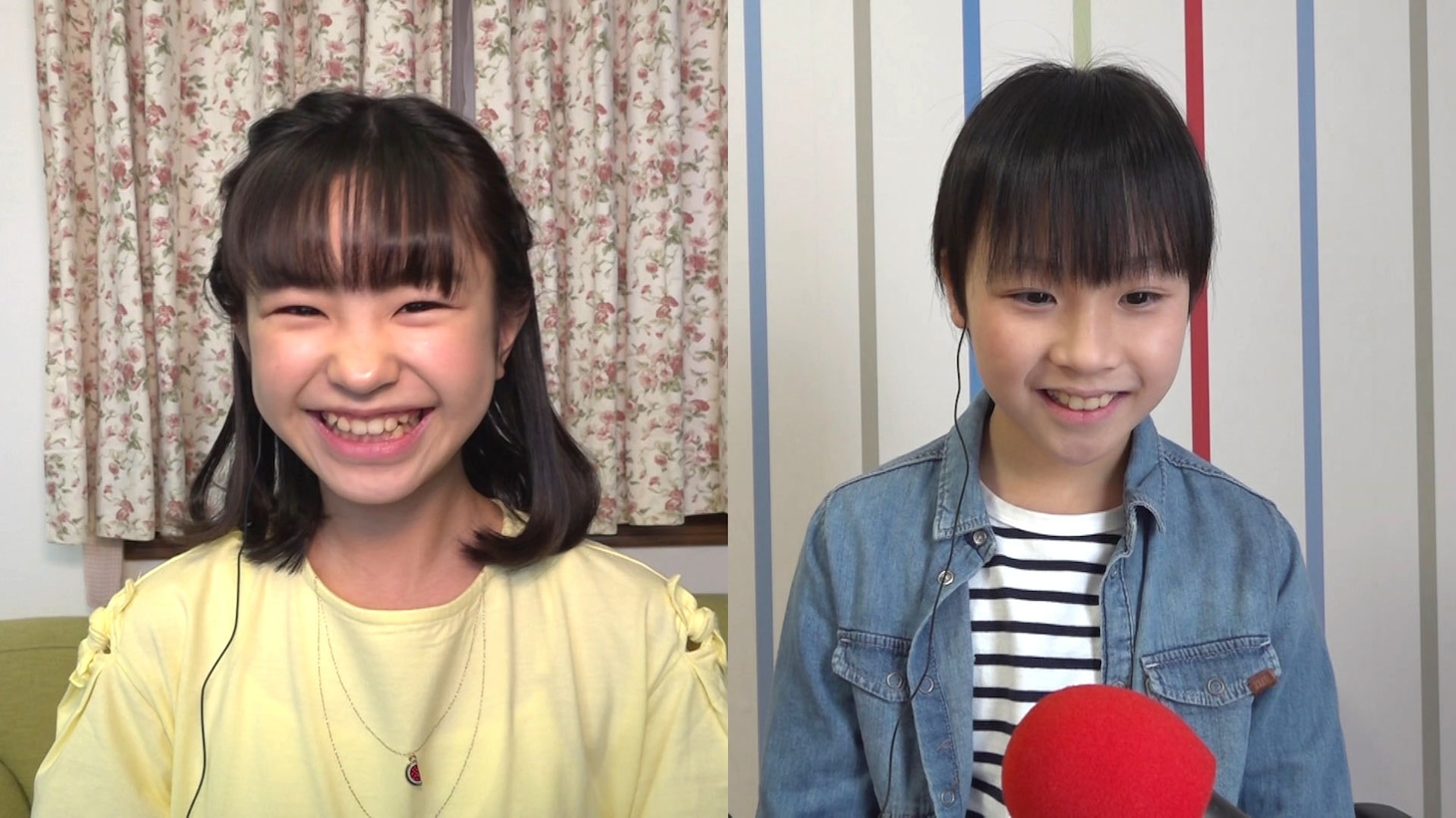 清水香帆（左）と石田星空（右）。(c)NHK