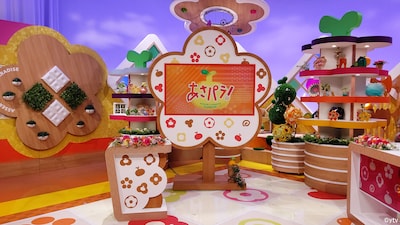 「あさパラ！」のバーチャル背景 (c)読売テレビ