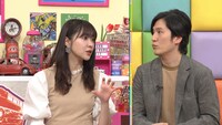 （左から）指原莉乃、清塚信也。(c)テレビ朝日