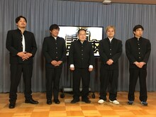 左からアルコ＆ピース、三浦マイルド、中山功太、おいでやす小田。
