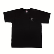 「Tシャツ刺繍Tシャツ」黒