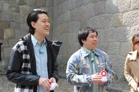 「冒険発掘バラエティ 霜降り明星のあてみなげ」のワンシーン。(c)静岡朝日テレビ