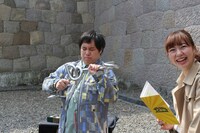 「冒険発掘バラエティ 霜降り明星のあてみなげ」のワンシーン。(c)静岡朝日テレビ