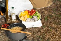 おぎやはぎ小木が作ったアヒージョ。