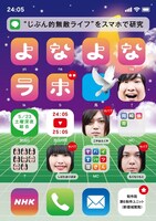 「よなよなラボ」メインビジュアル (c)NHK