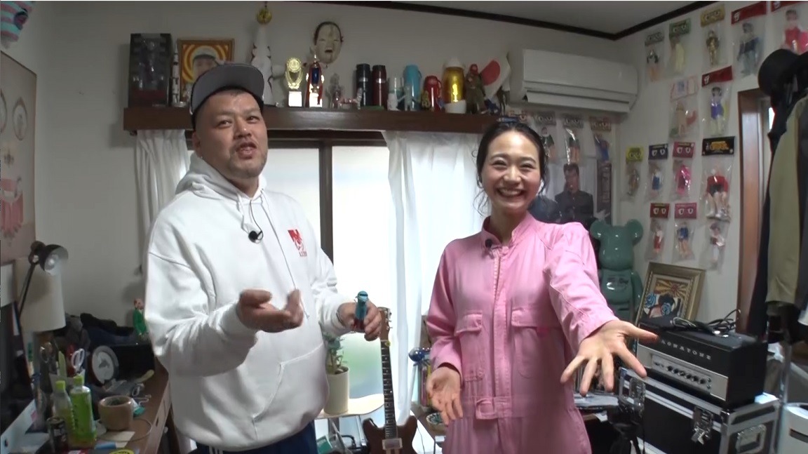 「それって!?実際どうなの課」に出演する野性爆弾くっきー！と緑川静香（右）。(c)中京テレビ