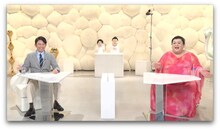 「マツコ＆有吉 かりそめ天国」に出演する有吉弘行とマツコ・デラックス。(c)テレビ朝日
