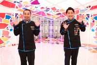 「千鳥のクセがスゴいネタGP」MCの千鳥。(c)フジテレビ