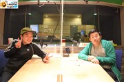 「マイナビ Laughter Night」で対談する(左から)ゾフィー上田、岡野陽一。(c)TBSラジオ