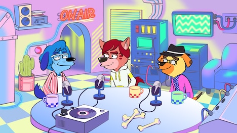 「SHOUT OF UNDERDOG RADIO」より。