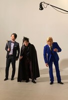 「世界を変えるキャッシュレス」の「第三章 明治時代編」撮影中の様子。