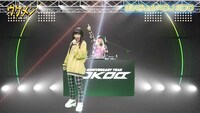 まいみょんとDJ KOOによるコラボのワンシーン。(C)フジテレビ