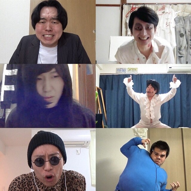 「有田ジェネレーション」に出演する、アングラ化した芸人たち。(c)TBS