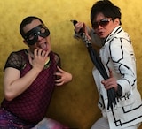 魔族。左からサドヤマエス、マゾちゃん。