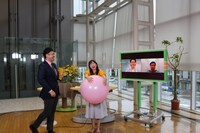 「冒険発掘バラエティ 霜降り明星のあてみなげ」のワンシーン。(c)静岡朝日テレビ