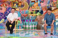 「アメトーーク！」で「パクりたい-1グランプリ」を振り返る（左から）アンタッチャブル山崎、FUJIWARA藤本。(c)テレビ朝日