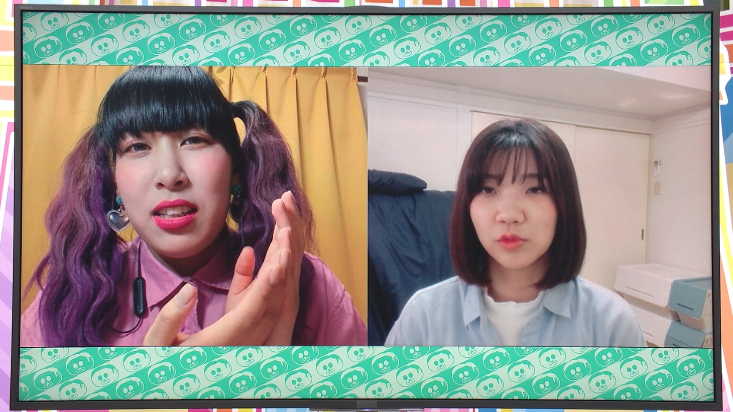 3時のヒロインのゆめっち（左）と福田（右）。(c)中京テレビ
