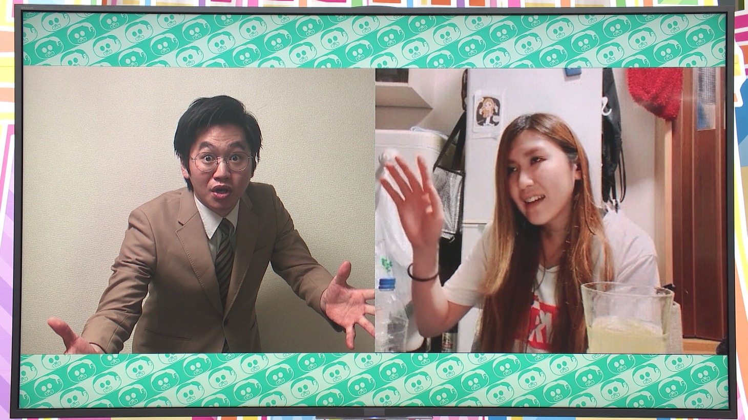 東京ホテイソンたける（左）と納言・薄幸（右）。(c)中京テレビ
