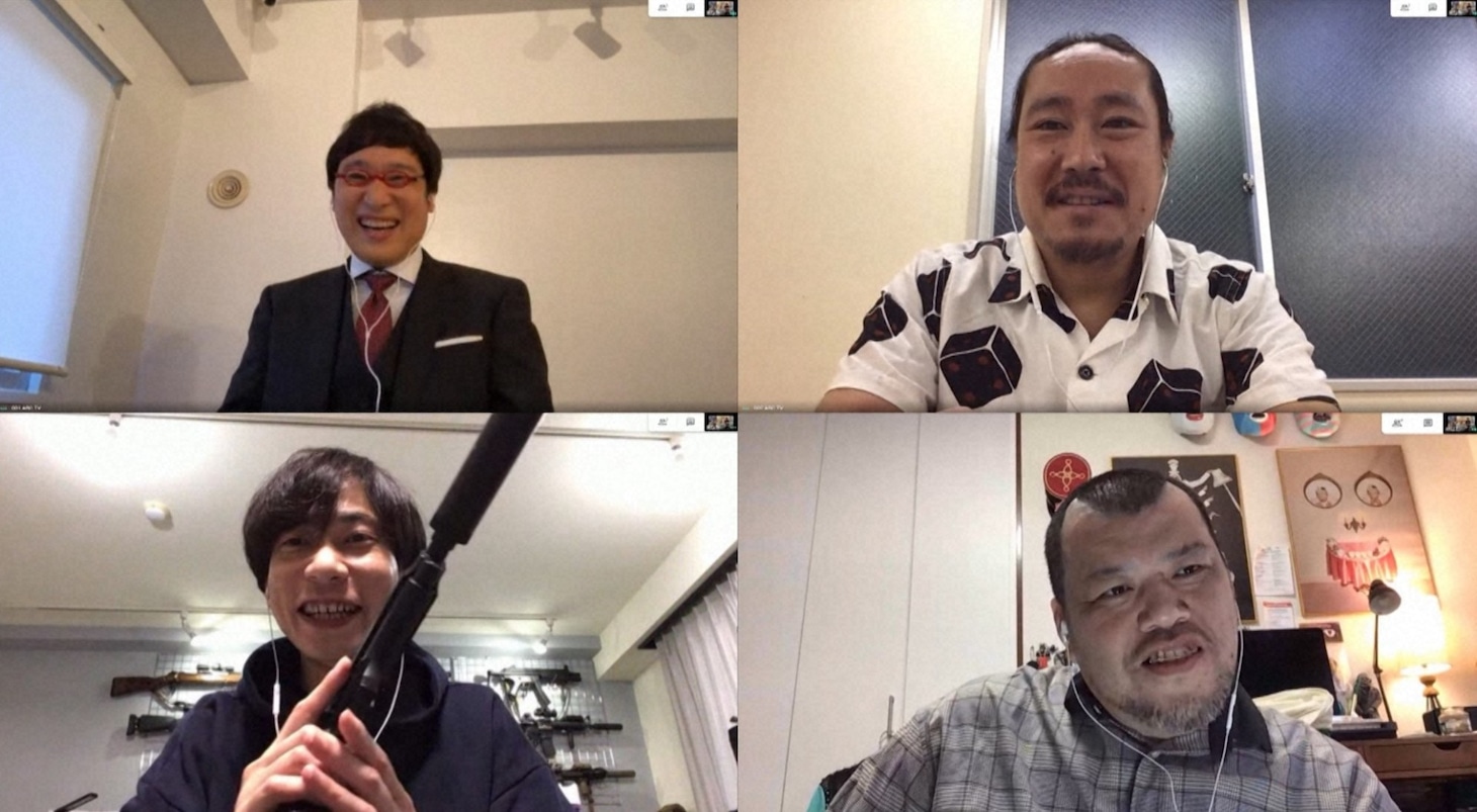 「山里亮太のまさかのバーサーカー」に出演する（上段左から）南海キャンディーズ山里、笑い飯・西田、（下段左から）インパルス板倉、野性爆弾くっきー！。(c)ABCテレビ
