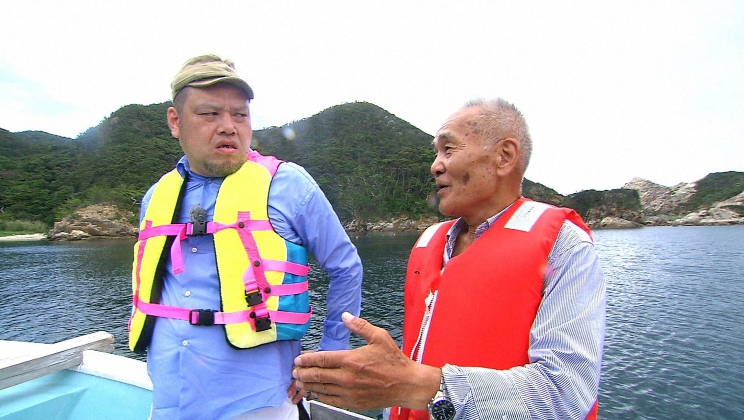 2018年の「相席食堂」で相席旅を繰り広げた野性爆弾くっきー！（左）。(c)ABCテレビ