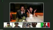 バンビーノ藤田のオンライン結婚式の様子。