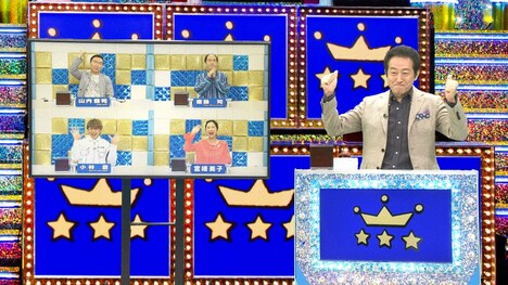 辰巳琢郎率いる「辰巳ナイン」のメンバー。(c)テレビ朝日