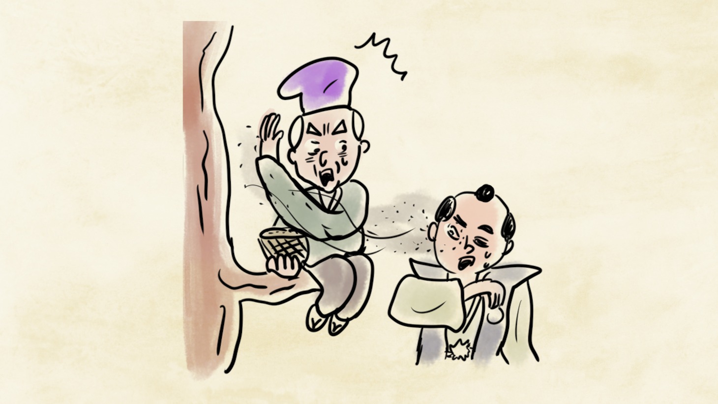 「昔ばなしのその後…（花咲かじいさん編）」より。(c)BSフジ