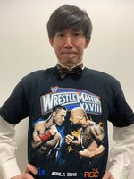 プロレスを語るたぬきごはん宍倉。