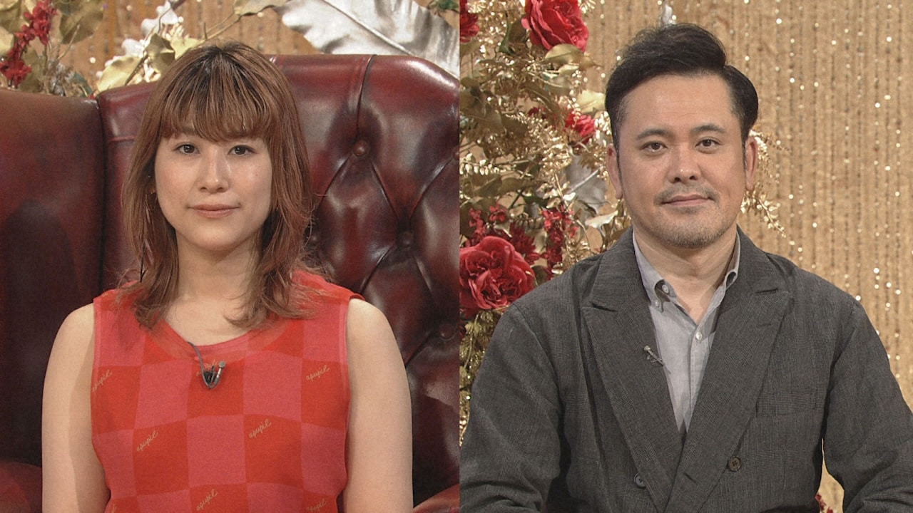 ゲストのIMALU（左）と司会の有田P（右）。(c)NHK