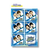 イラストステッカー