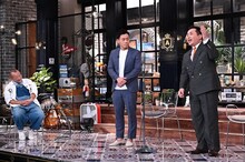 「A-Studio＋」に出演する（左から）笑福亭鶴瓶、ミルクボーイ。(c)TBS